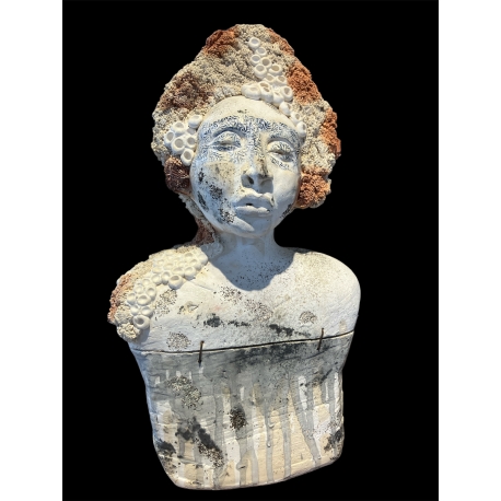 Coral bust