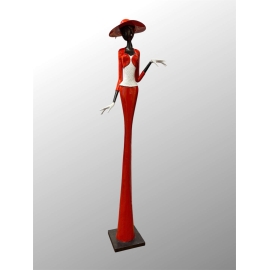 Chantal De Sutter, sculptor, Gallery Bouillon d'art in Bordeaux